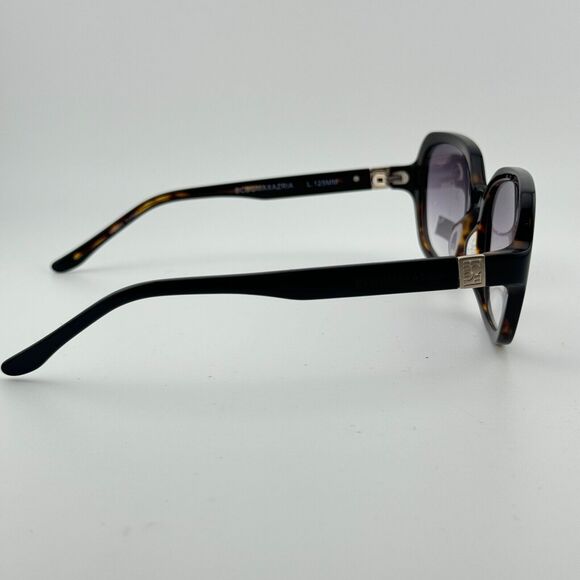 BCBGMAXAZRIA ECSTATIC Black Laminate EYEGLASSES FRAME‎ 52-17-125mm H13393 main image 4